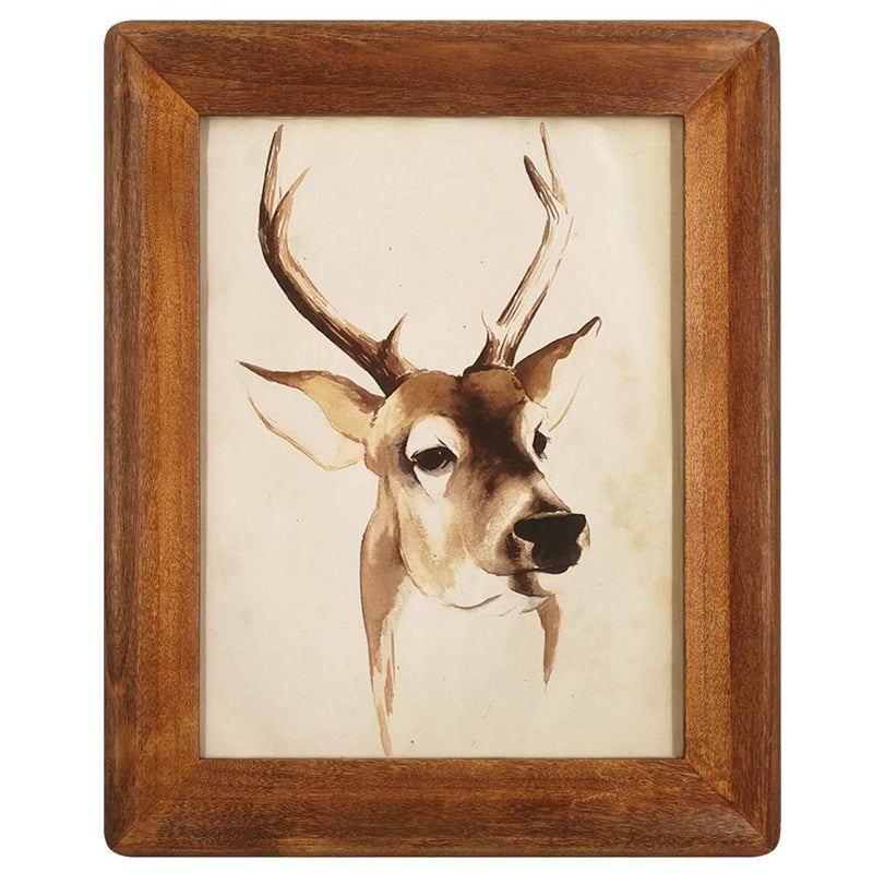 icheesday 8x10 Picture Frames,Brown Rustic Wood Frame with Glass Front, Display 10x8 inch Photos for Table Top Display and Wall Mounting - Image 1